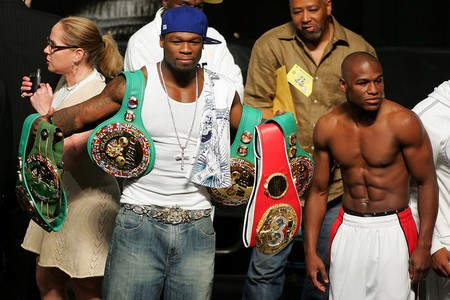 50 Cent and Floyd Mayweather Jr Ugly Twitter Fight – Makes Granny Step In!
