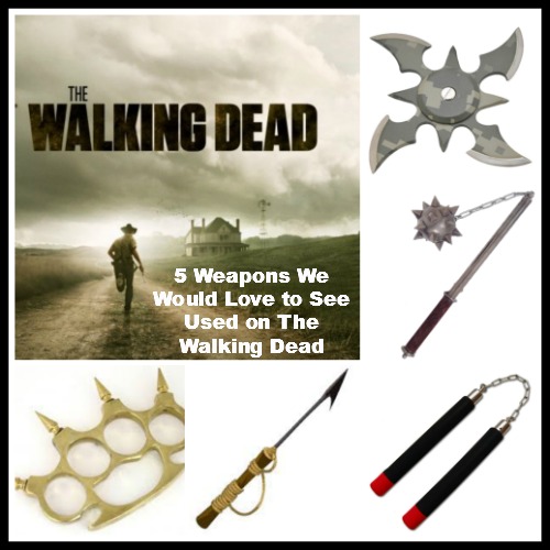 5 Weapons on The Walking Dead Season 5 We’d Love to See Used on Zombies