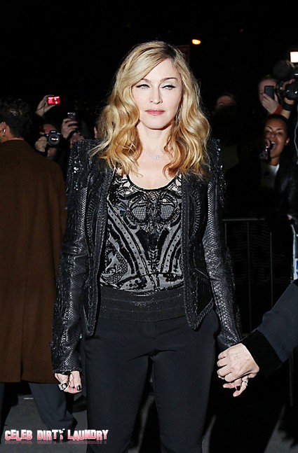 Madonna Takes Her ToyBoy And A Bottle To Dinner