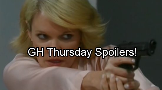 ‘General Hospital’ Spoilers: Ava Pulls Gun – Alexis Goes to Julian – Liz Stunned by Jason GH Scare – Kristina Pleads With Aaron