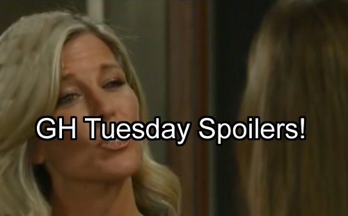 ‘General Hospital’ Spoilers: Ava Does Morgan Dirty – Carly Hires Nelle  – Liz Scared by Mystery Box – Kevin and Laura Get Steamy