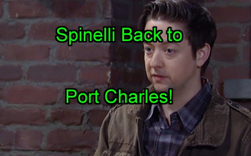 ‘General Hospital’ Spoilers: Spinelli Back to Port Charles September 2 – Jackal Mixed Up In Maxie Split and JaSam Wedding
