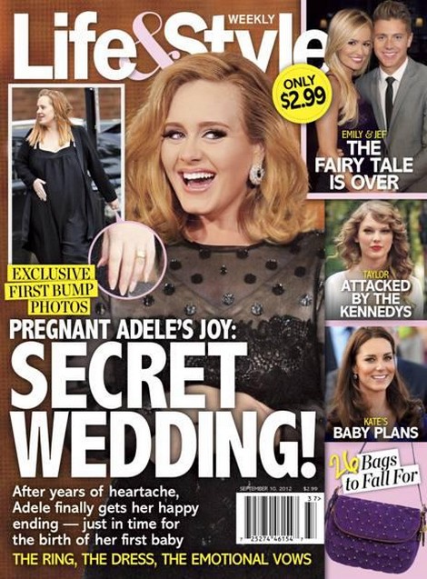 Pregnant Adele’s Secret Wedding Revealed – The Ring, The Dress, The Vows
