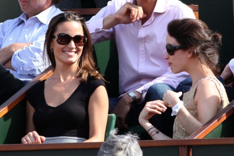 CDL Exclusive: Pippa Middleton And Andre Balazs Together At US Open (Photo)