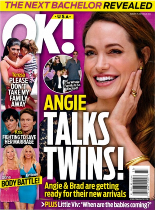 Angelina Jolie & Brad Pitt Talk About Twins — Preparing for their Arrival! (PHOTO)