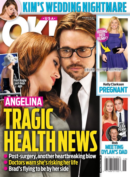 Angelina Jolie Health Crisis: Brad Pitt Rushes To Her Side (PHOTO)