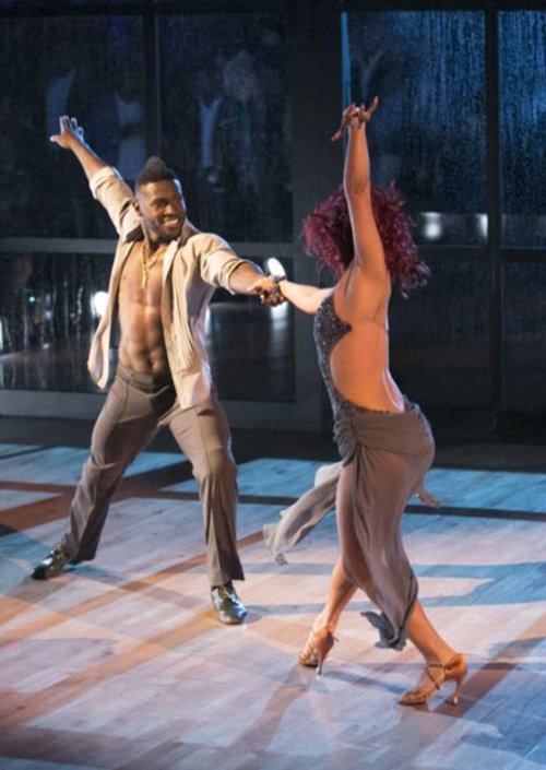 Antonio Brown Dancing With The Stars Foxtrot Video Season 22 Week 3 – 4/4/16 #DWTS22