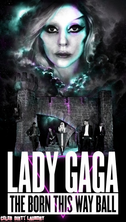 First Look At Lady Gaga’s Freaky World Tour Poster (Photo)