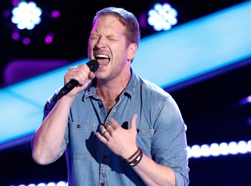WATCH Barrett Baber Perform ‘Die a Happy Man’ on The Voice Top 4 Finals Video 12/14/15