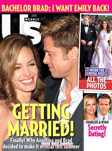 Is There A Wedding In The Horizon For Brad Pitt And Angelina?