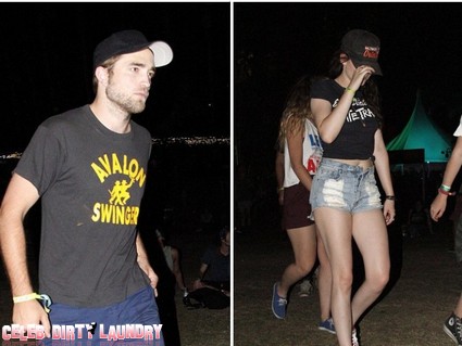 Twilight’s Kristen Stewart, Robert Pattinson Party At Coachella (Photos)
