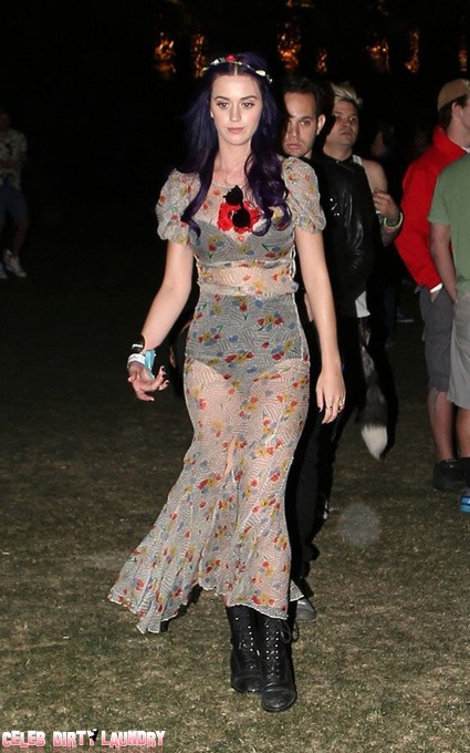 Rihanna, Katy Perry And Fergie Party At Coachella On Day 2 (Photos)