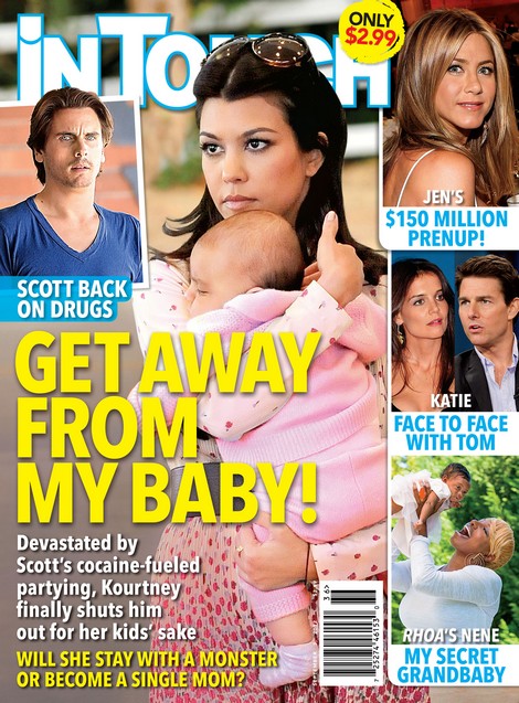 Scott Disick Back On Drugs – Kourtney Kardashian Tells Him ‘Get Away From My Baby!’