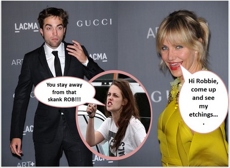 Cameron Diaz Wants Robert Pattinson – Watch Out Kristen Stewart!