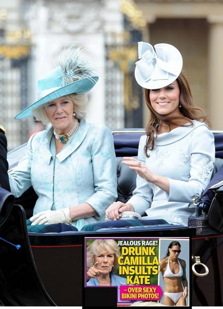 Camilla Parker-Bowles Insults Kate Middleton’s Bikini Body Pics