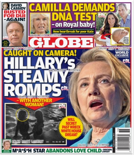 GLOBE: Camilla Parker-Bowles Demands Paternity DNA Test for Prince George – Claims Kate Middleton Cheated On Prince William  – Queen Elizabeth in Shock! (PHOTO)
