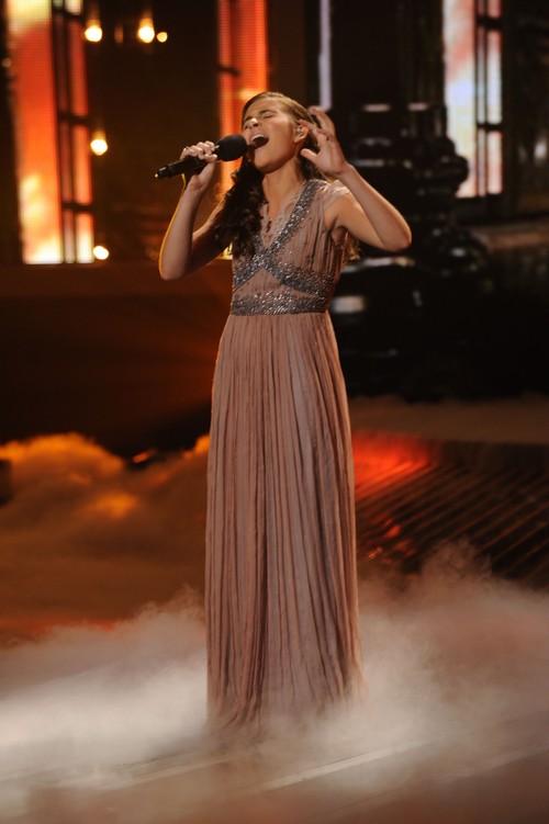 Carly Rose Sonenclar The X Factor “Somewhere Over The Rainbow” Video 11/21/12