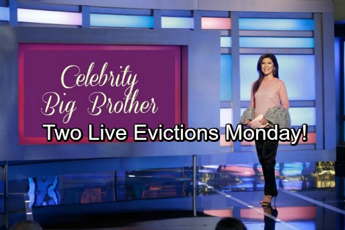 Celebrity Big Brother US Spoilers: Two Live Evictions Scheduled For Monday’s CBBUS Show – See Who’s Leaving