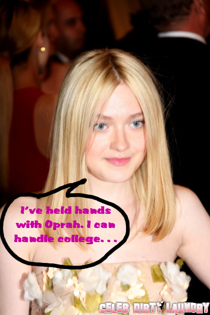 Dakota Fanning Is College Bound! Vote On A Major For Her!