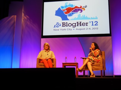 CDL at BlogHer 2012: Martha Stewart Chats About Creative Living and Social Networking (Video)