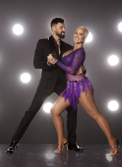 Amber Rose Dancing With The Stars Foxtrot Video Season 23 Week 1 – 9/12/16 #DWTS