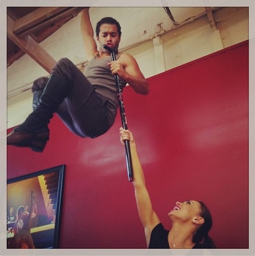 Corbin Bleu Dancing With the Stars Quick Step Video 9/30/13