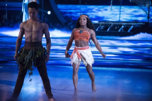 Simone Biles Dancing With The Stars Samba Video Season 24 Episode 6 – 4/24/17 #DWTS