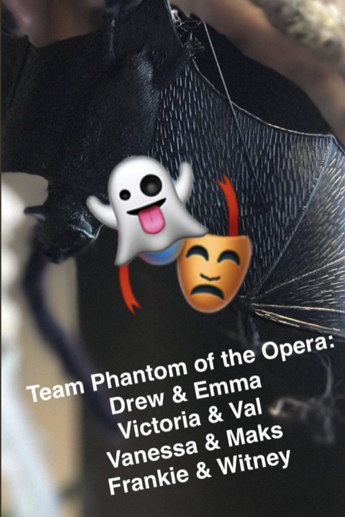 Team Phantom of the Opera Dancing With the Stars Freestyle Video 10/30/17 #DWTS