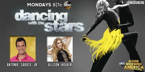 Antonio Sabato Jr. and Allison Holker Dancing With The Stars Bollywood Video Season 19 Week 5 #DWTS