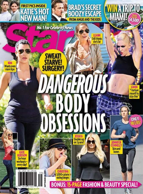 Sweat, Starve, Surgery: Dangerous Celebrity Body Obsessions (Photos)