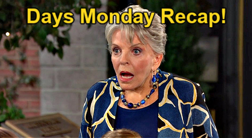 Days of Our Lives Monday, October 7 Recap: Abigail Awkward with Thomas & Charlotte – Chad Approves Paris Plan
