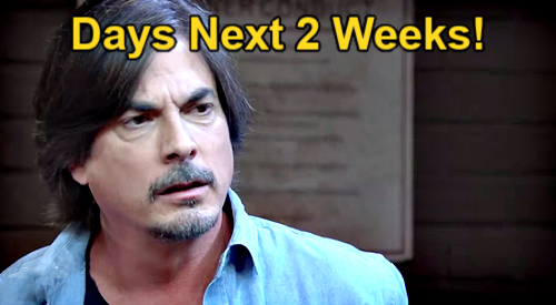 Days of Our Lives Next 2 Weeks: Double Date Surprise, Temporary Exits, EJ’s Jealous Rage and Konstantin Strikes Back