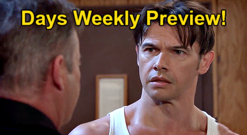 Days of Our Lives Preview: Week of February 27 – Xander’s Divorce Papers Lost – Sarah’s Baby Bomb – Megan’s Phase Two