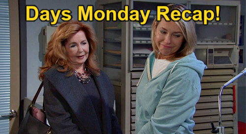 Days of Our Lives Recap: Monday, January 8 – Everett’s Sad Secret – Chad Falls for Cheating Charade