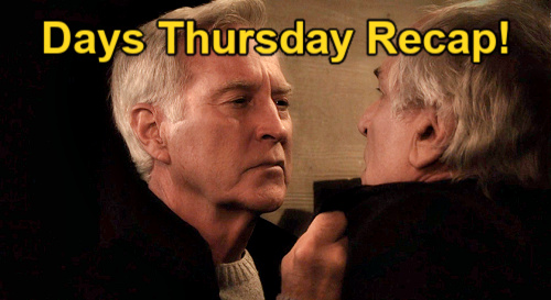 Days of Our Lives Recap: Thursday, December 28 – Leo Asks Johnny on Date – Steve Kidnaps Konstantin – John’s Mystery Clue