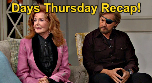 Days of Our Lives Recap: Thursday, May 9 – Xander Rejects Mother – Maggie’s Hidden ISA Device