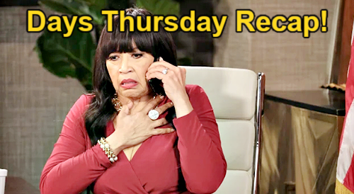 Days of Our Lives Recap: Thursday, January 11 – Rafe to the Rescue – Paulina’s Disastrous Interview – Kate’s Torn Heart