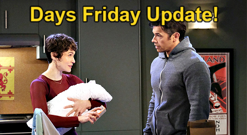 Days of Our Lives Spoilers: Friday, December 29 – Sarah Discovers Victoria’s Fever – Holly Kisses Tate – Chanel’s Worst Fear