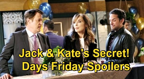 Days of Our Lives Spoilers: Friday, November 6 – Abigail Rocked by Jack & Kate Secret – Theo’s Heartfelt Reunion
