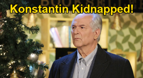 Days of Our Lives Spoilers: Konstantin Kidnapped from the Park – Surprise Snatcher Strikes