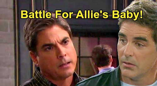 Days of Our Lives Spoilers: Rafe and Lucas Battle Over Allie’s Baby – Sami’s Exes Face Off Over Adoption Plans