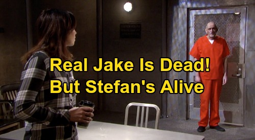 Days of Our Lives Spoilers: Real Jake Lambert Dead, Stefan DiMera’s Alive – See How Gwen Replaced Twin with Dr. Rolf’s Help?