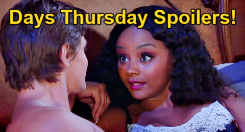 Days of Our Lives Spoilers Thursday, January 18: Rafe’s Discovery, Theresa MIA, Johnny’s Proposal and Tripp’s Passion