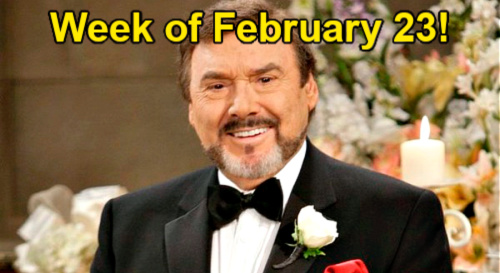 Days of Our Lives Spoilers Week of February 23: Stefano’s Shocking Will Reading, Major DiMera Blowups