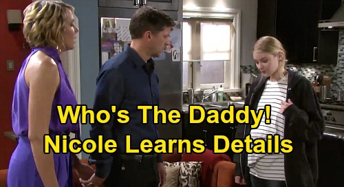 Days of Our Lives Spoilers: Who Is the Father of Allie’s Baby – Nicole Finds Out Baby Daddy Details