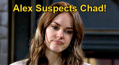 Days of Our Lives Spoilers: Alex Suspects Stephanie’s Betrayal with Chad – Cheating Accusations Fly