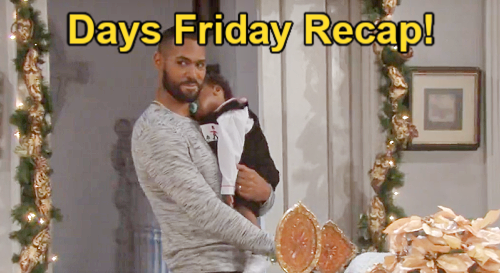 Days of Our Lives Spoilers: Friday, December 23 Recap – Sarah Livid Over Xander’s Gift – Abigail’s Angelic Vow to Chad