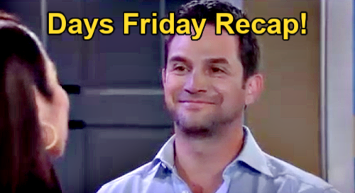 Days of Our Lives Spoilers: Friday, December 30 Recap – Eric Kidnaps Rachel – Gabi Rushes To Miami – EJ Confesses To Nicole