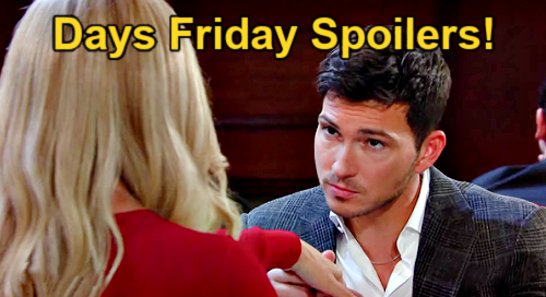 Days of Our Lives Spoilers: Friday, February 16 – EJ Brings Holly & Nicole Home – Jada’s Bobby Surprise – Sloan’s Pest Problem