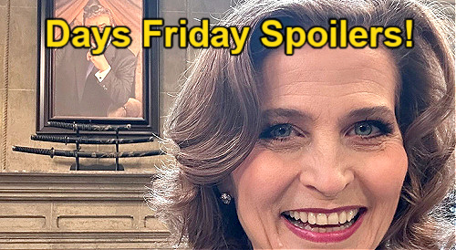 Days of Our Lives Spoilers: Friday, February 24 – Megan Hathaway’s Shocker – Paulina Gets Kate’s Message – Tony & Anna Grilled